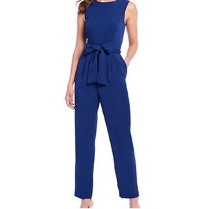 Lovely Navy Blue Jump Suit